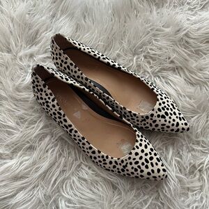 VIONIC Women's Lena Spot Pointed Toe Ballet Flat Sz 6